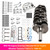 1994-2004 Toyota 4Runner T100 Tacoma 2.7L Engine Overhaul Rebuild Kit 3RZ-FE 11011-75020 Generic