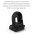Silicone Stand Watch Base Stand Replacement Black For Huawei D2/GT5 Pro/GT5/GT4/4 pro