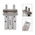 SMC MHZ2-16D 16mm Parallel Air Gripper Cylinder Bore Pneumatic Part Finger