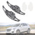 2012-2015 Chevrolet Camaro Steering Wheel Paddle Shifter Extensions Black Forged Pattern Generic