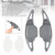 2012-2015 Chevrolet Camaro Steering Wheel Paddle Shifter Extensions Aluminium Grey Generic