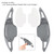 2012-2015 Holden VF Steering Wheel Paddle Shifter Extensions Aluminium Grey Generic