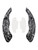 2014-2018 2022 Acura CDX MDX TLX RDX Steering Wheel Paddle Shifter Extensions Black Forged Pattern Generic