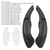 2014-2018 2022 Acura CDX MDX TLX RDX Steering Wheel Paddle Shifter Extensions Aluminium Black Generic
