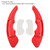 2013-up Lexus IS RC RCF NX Steering Wheel Paddle Shifter Extensions Aluminium Red Generic