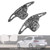 2012-2020 BMW 1-7 Series Steering Wheel Paddle Shifter Extensions Black Forged Pattern Generic