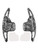 2014-2020 BMW i8 Steering Wheel Paddle Shifter Extensions Black Forged Pattern Generic
