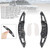 2012-2025 Toyota 86 Steering Wheel Paddle Shifter Extension Black Forged Pattern Generic