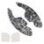 2008-2015 ?koda Superb Yeti OctaviaRS Steering Wheel Paddle Shifter Extension Black Forged Pattern Generic