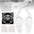 2011-2016 Audi A3-8 Steering Wheel Paddle Shifter Extension Aluminium Silver Generic