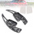 2017-2024 Audi S3 S4 S5 Steering Wheel Paddle Shifter Extension Black Forged Pattern Generic