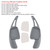 2015-2018 Audi R8 TT/TTS Steering Wheel Paddle Shifter Extension Aluminium Grey Generic 2015-2018 Audi R8 TT/TTS Steering Wheel Paddle Shifter Extension Aluminium Grey Generic
