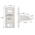 Washer Door Lock Strike WH01X20823 For GE Hotpoint Replace AP6004903 PS11736830