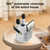Wireless Bluetooth Speaker Black Dual Microphone Portable Karaoke Speaker Home Theater