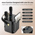 Wireless Bluetooth Speaker Black Dual Microphone Portable Karaoke Speaker Home Theater