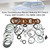 2004-2010 BMW 525 528 530 535 Auto Transmission Master Rebuild Kit Clutch Plates 6HP19 6HP21 Generic