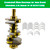 2014-2018 Jeep Grand Cherokee 3.0L Turbo V6 Diesel Crankshaft Main Bearings 68147110AA 68147110AB Generic