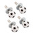 4x Custom SOCCER License Plate Bolt Screw Plastic Motorcycle Chopper Trike 4x Custom SOCCER License Plate Bolt Screw Plastic Motorcycle Chopper Trike