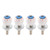 4x Custom Eyeball License Plate Bolt Screw Plastic Motorcycle Chopper Trike 4x Custom Eyeball License Plate Bolt Screw Plastic Motorcycle Chopper Trike