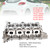 2012-2016 Kia Rio EX 1.6L Cylinder Head Assembly G4FJ 22100-2B720 Generic