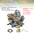 1956-1966 Volkswagen Karmann Ghia 30 Pict-1 Carburetor Kit Electric Choke 113129027F Generic