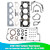 1995-2000 HYUNDAI LANTRA 1.8L 2.0L Cylinder Head Gasket Kits G4GB G4GC Generic