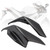 2021-2024 Aprilia RSV4 Air Deflector Spoiler Side Fairing Simulated carbon fiber Generic