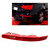 2007-2015 Audi Q7 US version Right Rear Bumper Reflector Tail Light Lamp Red Lens 4L0945095A Generic