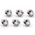 3PCs Skull License Plate Windshield Windscreen Bolts Screw, Silver 3PCs Skull License Plate Windshield Windscreen Bolts Screw, Silver
