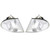 1998-2001 BMW 3 Series E46 Sedan Pair White Corner Side Light 63136902766 63136902765 White Generic 1998-2001 BMW 3 Series E46 Sedan Pair White Corner Side Light 63136902766 63136902765 White Generic