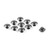 Hex Socket Bolt Screw Nut Head Cover Cap M6 6MM Universal, Gunmetal