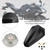 2018-2024 Kawasaki Ninja 400 Racing Tail Rear Seat Fairing Cowl Matte Black Generic