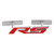 Chevrolet Chevy Camaro Impala Malibu Holden Front Grille RS Emblem Decal Badge Red Silver Generic