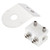 45 Degree Watermelon Light Mount Frame Bracket Angled Clamp Stainless Steel