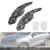 2013-2015 Volkswagen Lingdu Steering Wheel Paddle Shifter Extension Black Forged Pattern Generic