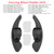 2013-2016 Volkswagen Langxing Steering Wheel Paddle Shifter Extension Aluminium Black Generic
