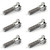 6PCs M8 x 33mm Bolt For Suzuki GSXR Disc Brake Rotor Bolt, Titanium