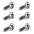 6PCs M6 x 20mm Disc Brake Rotor Bolts For Suzuki GSXR, Yamaha R1 R6 FZ600 FZ1000 FJR1300, Titanium