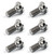 6PCs M8 x 20mm Disc Brake Rotor Bolts For Sportclassic GT1000, GT1000 Touring, Sport 1000S, Moster 696, Titanium