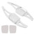 2020-2021 Volkswagen Tayron GTE Steering Wheel Paddle Shifter Extension Aluminium Silver Generic