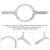 154527 8-1/2'' Aluminum Wrench For Sand Filter TR100C,TR140C,TR100C-3, TR140C-3,AFP-180 Waterfall Pump