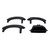 2010-2017 BMW X3 F25 Interior Door Handle Kit 51417250307 Black Generic