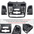 2004-2015 Mercedes-BENZ Vito W639 Center Front L&R Dashboard A/C Air Conditioner Outlet Cover Generic