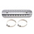 Steel Exhaust Muffler Pipe Heat Deflector Cover For Motorcycle Scooter