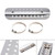 Steel Exhaust Muffler Pipe Heat Deflector Cover For Motorcycle Scooter