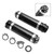 Motorcycles Scooter 7/8"/22mm Motorcycle Handle Bar Hand Grips Custom Universal Silver