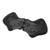 2Pcs Universal Heat Saddle Shield Deflector Blackb For Flhxs Glide Rider Fxdwg