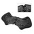 2Pcs Universal Heat Saddle Shield Deflector Blackb For Flhxs Glide Rider Fxdwg