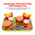 Hamburger Waffles Fries Drink Play Food Pretend Toy Kitchen Set Children Toy Set Hamburger Waffles Fries Drink Play Food Pretend Toy Kitchen Set Children Toy Set
