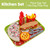 Pizza Egg Tart Hot Dog Fries Play Food Kitchen Set Children Toy Set For Kid Pizza Egg Tart Hot Dog Fries Play Food Kitchen Set Children Toy Set For Kid